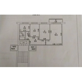 Недвижимость Квартиры / 3-к квартира, 57 м², 8/9 эт.